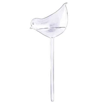 FLORO Bird Self Watering Globes for Plants, Ideal for New Plant Owners and for Hanging Planters, Plants are Perfectly Watered, Saves Time, Waters Plants While You’re Away, 1Pc
