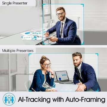 Angetube 4K Webcam with AI Tracking and Remote Control