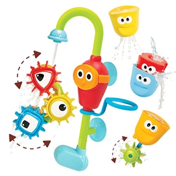 Yookidoo Bay Bath Toddler Toys - Engaging Spin 'N' Sort Spout for Endless Water Play