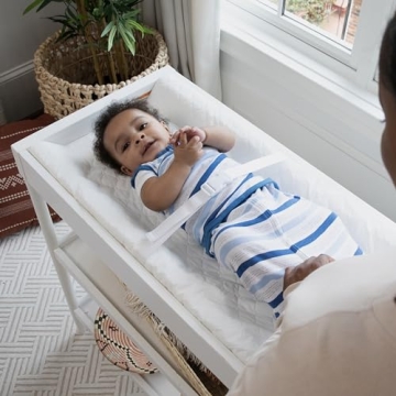 Summer Contoured Changing Pad Waterproof Safe Baby Care