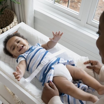 Summer Contoured Changing Pad Waterproof Safe Baby Care