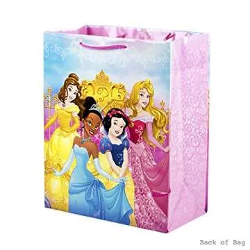 Hallmark 13" Large Gift Bag with Birthday Card and Tissue Paper (Disney Princesses)