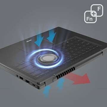 Acer Aspire 5 14 Slim Laptop | 14" WUXGA (1920 x 1200) IPS |Core i5-1335U | Intel Iris Xe Graphics | 8GB LPDDR5 | 512GB Gen 4 SSD | Wi-Fi 6E | USB4/Thunderbolt 4 | Backlit KB | A514-56M-576D, Gray