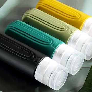 Mrsdry Travel Toiletries Bottles - Leak Proof & TSA Approved