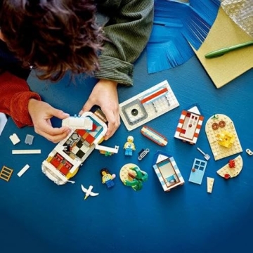 LEGO Creator 3 in 1 Beach Camper Van Fun Building Set