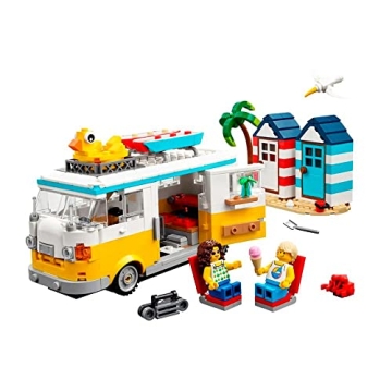 LEGO Creator 3 in 1 Beach Camper Van Fun Building Set
