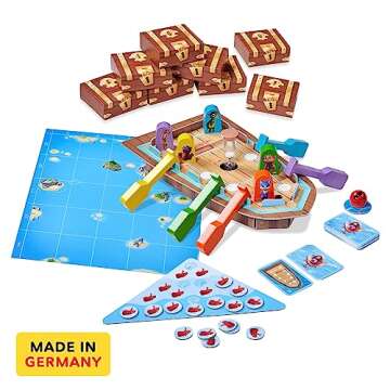HABA Treasure Ahoy! Legacy Game for Kids Age 6 Plus