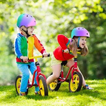 Kids Bike Helmet for 2-3-5-8-14 Ages Girls,Boys,Toddler,Kids and Youth, Ventilation and Impact Resis...