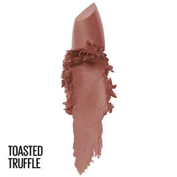 Maybelline Color Sensational Lipstick, Lip Makeup, Matte Finish, Hydrating Lipstick, Nude, Pink, Red...
