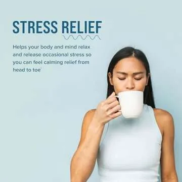 Natural Vitality Calm Mind, Magnesium Citrate + L-Theanine Powder, Supports a Healthy Response to Stress, Gluten Free & Vegetarian, Honey Chamomile, 12 oz.