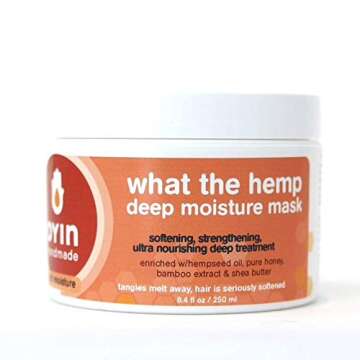 Deeply Hydrating Hemp Hair Mask for Nourished Curls