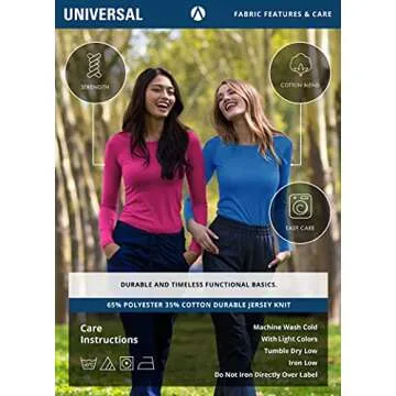 Adar Uniforms Long Sleeve Underscrubs for Women