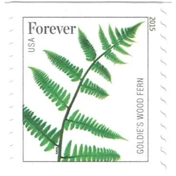 USPS Ferns Forever Stamps - 20 Stamps