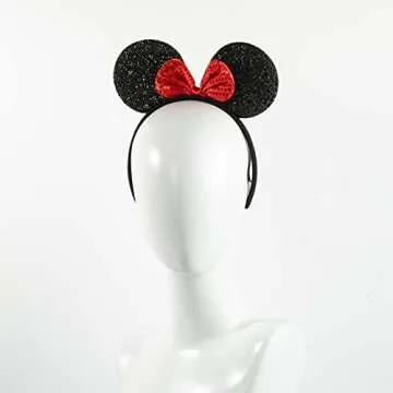 Mickey and Minnie Ears Headbands Pack for Parties and Celebrations
