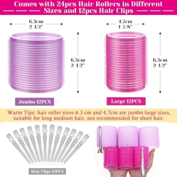 Cludoo Hair Roller Set for Effortless Curls and Volume