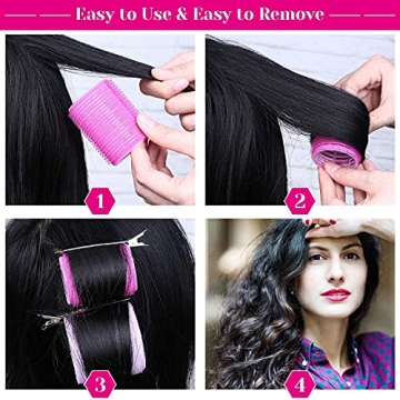 Cludoo Hair Roller Set for Effortless Curls and Volume