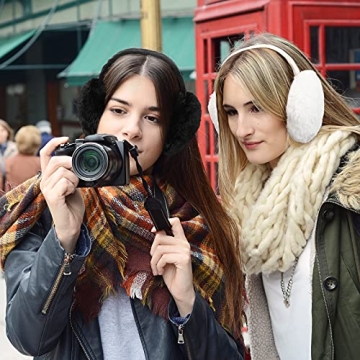 Satinior Faux Fur Ear Muffs for Winter Women Stylish & Warm