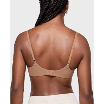 INLYRIC Women's Inbarely Plus Plunge Bra - Unlined Underwire Sexy Demi Balconette Bras