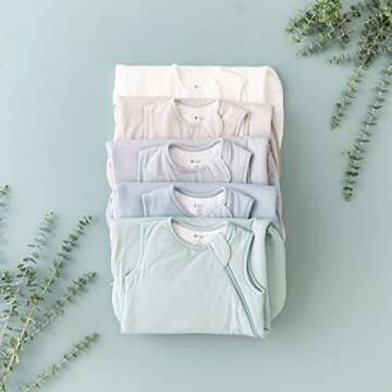 KYTE BABY Unisex Rayon Made From Bamboo Sleep Bag for Babies and Toddlers, 1.0 Tog (Medium, Oat)