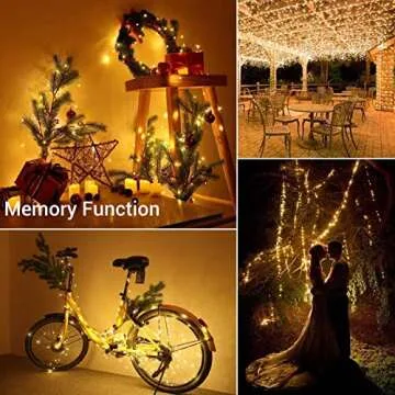 Joomer 2 Pack Solar Fairy Lights - Outdoor Decoration Magic
