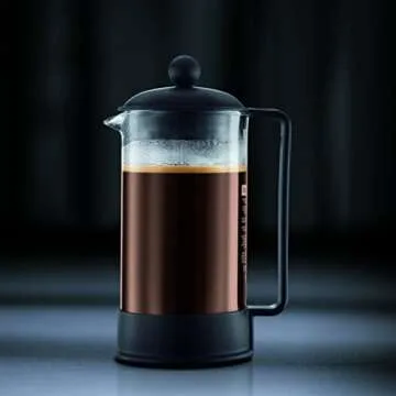 Bodum 12 oz Brazil French Press Coffee Maker - Black