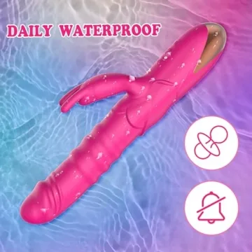 Thrusting Rabbit Vibrator | G-Spot & Clitoral Pleasure