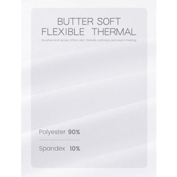 Comfortable Women's Long Sleeve Thermal Mock Neck Top