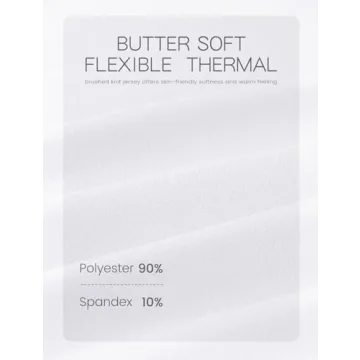 Comfortable Women's Long Sleeve Thermal Mock Neck Top