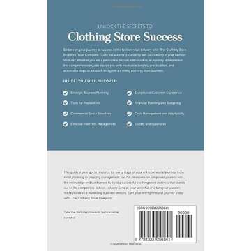 THE CLOTHING STORE BLUEPRINT: YOUR COMPLETE GUIDE TO LAUNCHING, GROWING, AND SUCCEEDING IN YOUR FASH...