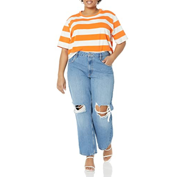 Staples by The Drop Sydney Cropped Crew Neck T-Shirt