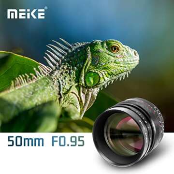 Meike 50mm F0.95 Lens for Fujifilm X Mount Cameras