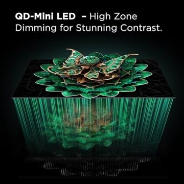 TCL 65-Inch QM8K QD-Mini LED 4K TV with Google