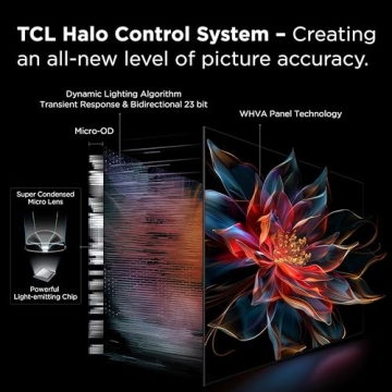 TCL 65-Inch QM8K QD-Mini LED 4K TV with Google