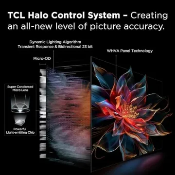 TCL 65-Inch QM8K QD-Mini LED 4K TV with Google