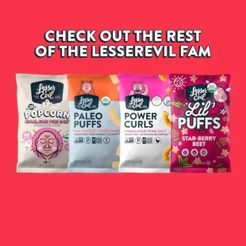 LesserEvil Outer Planet Pizza Space Balls - Healthy Snack Alternative