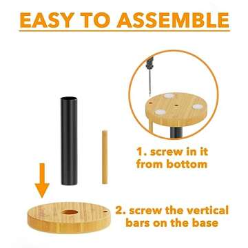 SpaceAid SprayNeat Paper Towel Holder with Spray Bottle, Countertop Paper Towels Holders Stand with Sprayer Inside Center, Under Cabinet Papertowels Roller for Kitchen and Bathroom (Black)