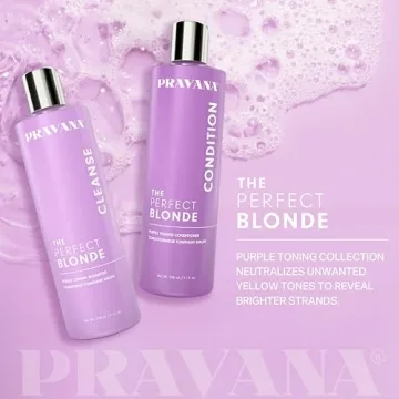 Pravana The Perfect Blonde Purple Toning Conditioner 33.8 Fl Oz