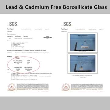 Trwcrt 15 oz Glass Coffee Mug Set of 6, Clear Coffee Mugs with Handle for Hot Beverages, Large Wide Mouth Glass Cup for Latte, Cappuccino, Hot Chocolate, Tea and Juice