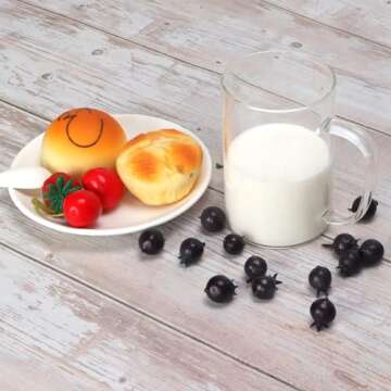 Trwcrt 15 oz Glass Coffee Mug Set of 6, Clear Coffee Mugs with Handle for Hot Beverages, Large Wide Mouth Glass Cup for Latte, Cappuccino, Hot Chocolate, Tea and Juice