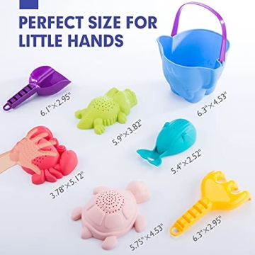 Durable Beach Toys for Toddlers 1-3 - Fun Outdoor Set