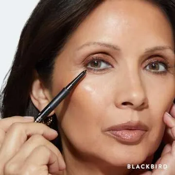 LAURA GELLER NEW YORK INKcredible Gel Eyeliner - Blackbird - Waterproof Smudge-proof Eyeliner Pencil...