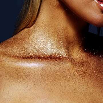 EBIN NEW YORK Egyptian Diamond Hair, Face & Body Glitter Mist - Gold 2.37oz | Quick-Drying, Long-Las...