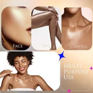 EBIN NEW YORK Egyptian Diamond Hair, Face & Body Glitter Mist - Gold 2.37oz | Quick-Drying, Long-Lasting Shiny Spray for Clothes, Rave, Festival, Travel Essentials | TikTok Trend Items