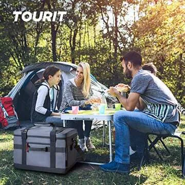 TOURIT Insulated Cooler Bag for Outdoor Adventures