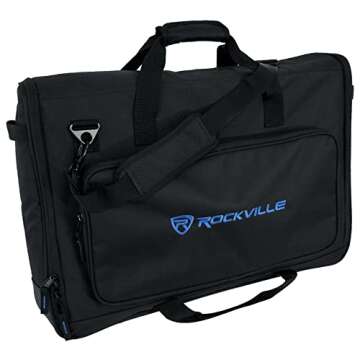 Rockville TVB1924-1 Padded Gig Bag for 19" to 24" Screens