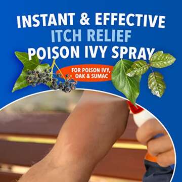 Cutter™ Poison Ivy Spray Itch Relief, Hydrocortisone Spray for Relief of Poison Ivy, Oak & Sumac Skin Itching, 113 g