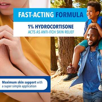 Cutter™ Poison Ivy Spray Itch Relief, Hydrocortisone Spray for Relief of Poison Ivy, Oak & Sumac Skin Itching, 113 g