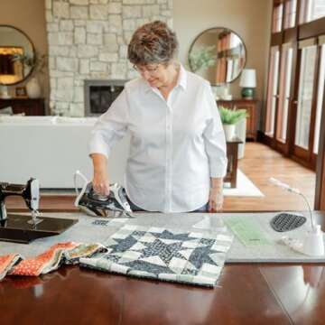 Novodon Merino Wool Pressing Mat for Quilting 22" x 60" 100% Wool Pressing Mat for Quilting and Ironing