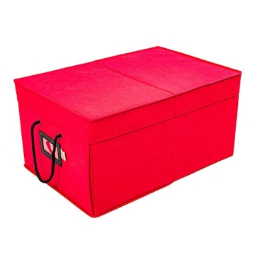 Secure Christmas Ornament Storage Box for 72 Ornaments