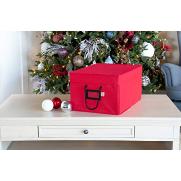 Secure Christmas Ornament Storage Box for 72 Ornaments